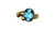 Blue Topaz Oval Alchemia Gold Ring Adjustable