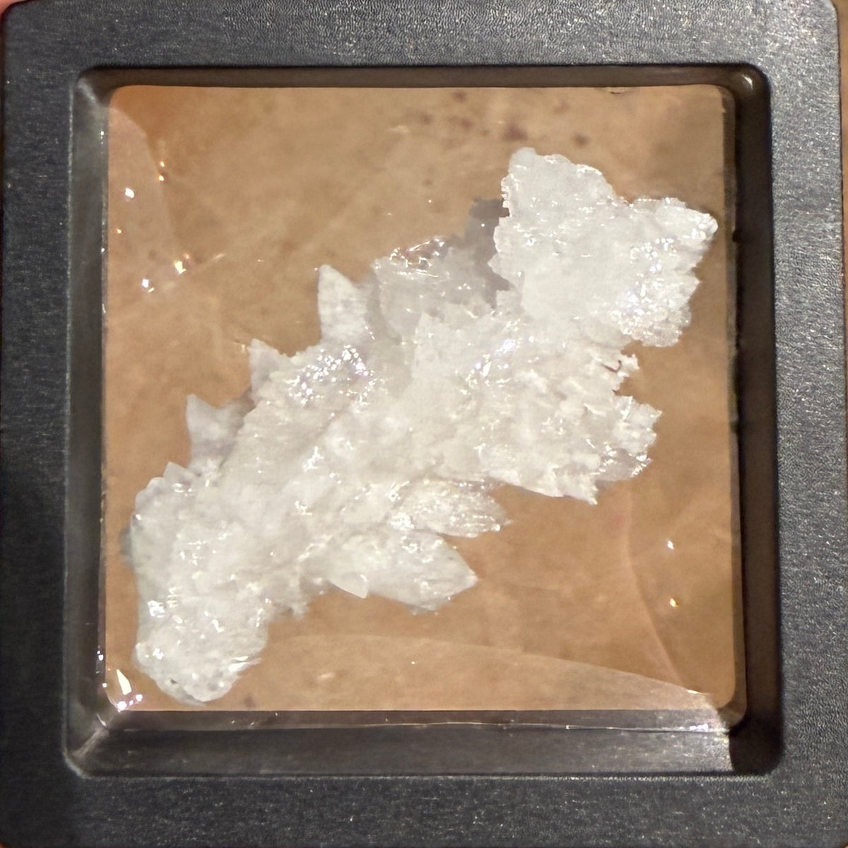 White Aragonite Clusters