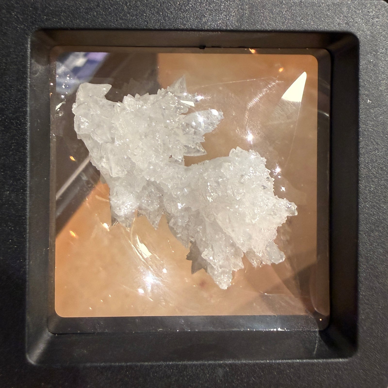 White Aragonite Clusters