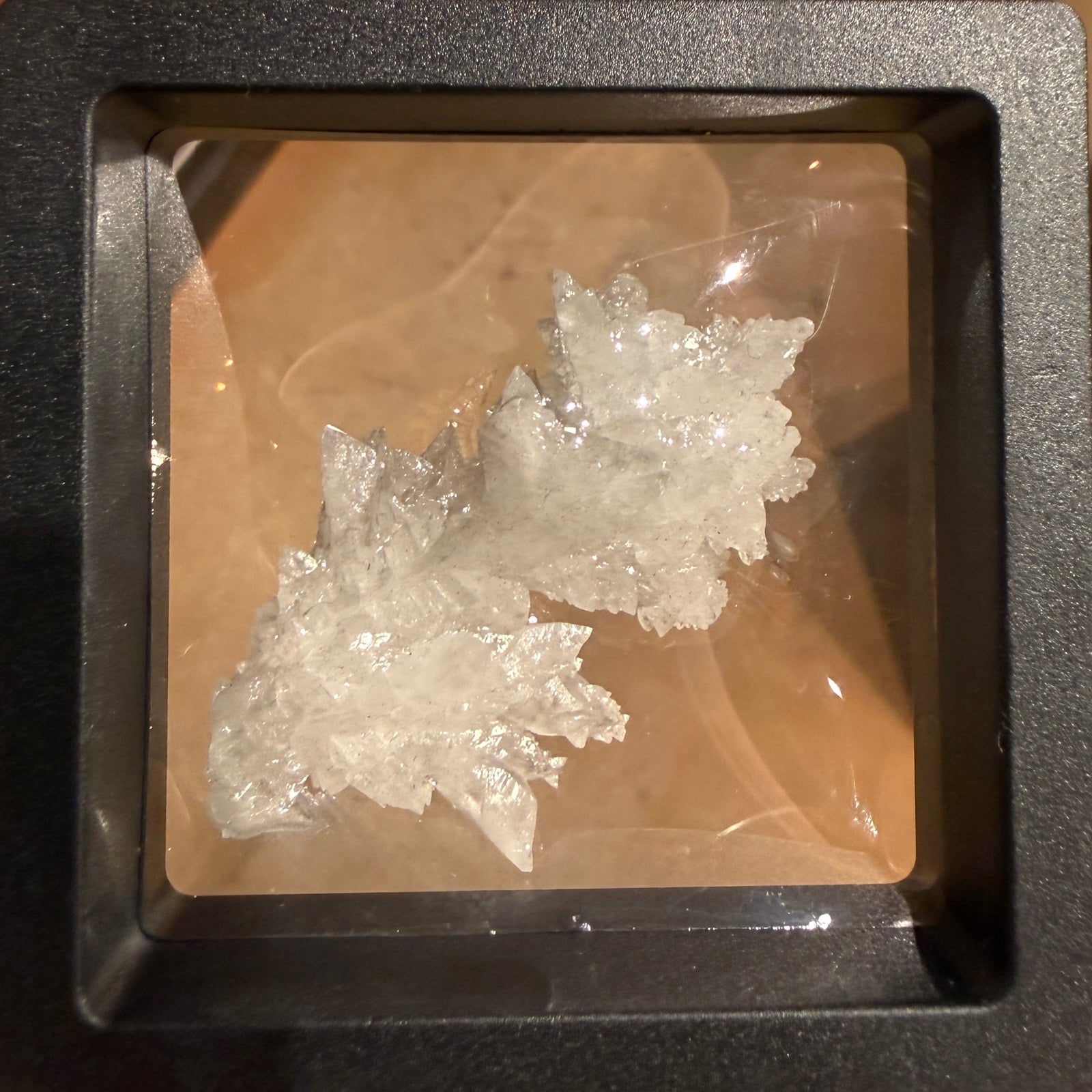 White Aragonite Clusters