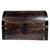 Wood Storage Box (9x6x6) Treasure Chest Antique Finish