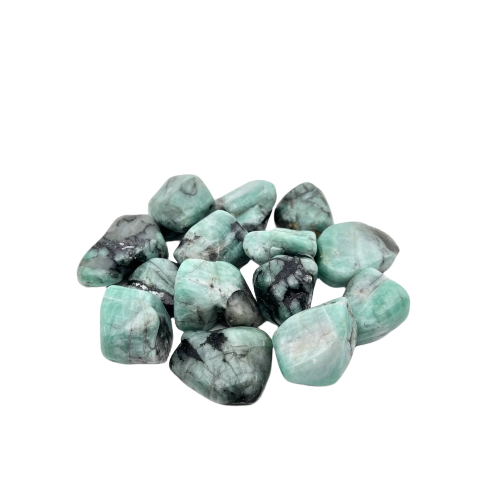Emerald in matrix Tumbled