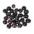 Garnet in Astrophyllite Tumbled