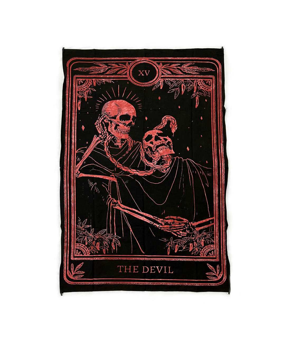 The Devil XV Altar Tarot Cloth(30"x 40")