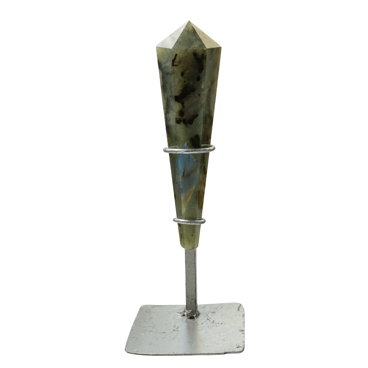 Labradorite Wand with Stand