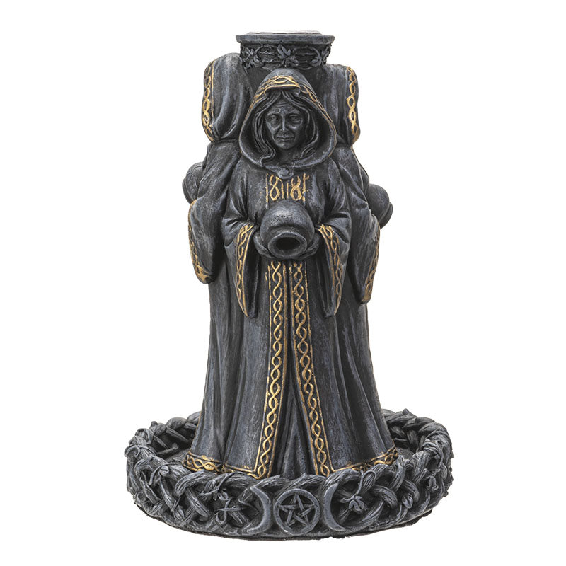 Maiden, Mother, Crone Backflow Incense Burner