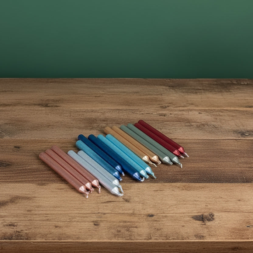 4" Metallic Ritual Spell Chime Candles