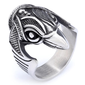 Nordic Raven Stainless Steel Ring