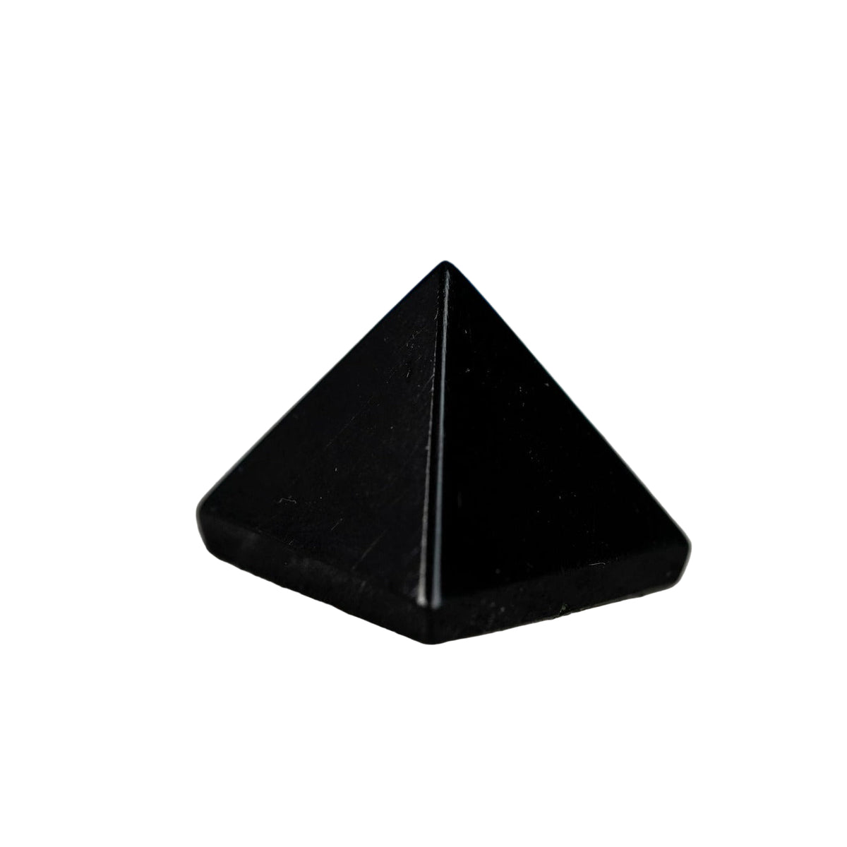 Black Obsidian Crystal Pyramid