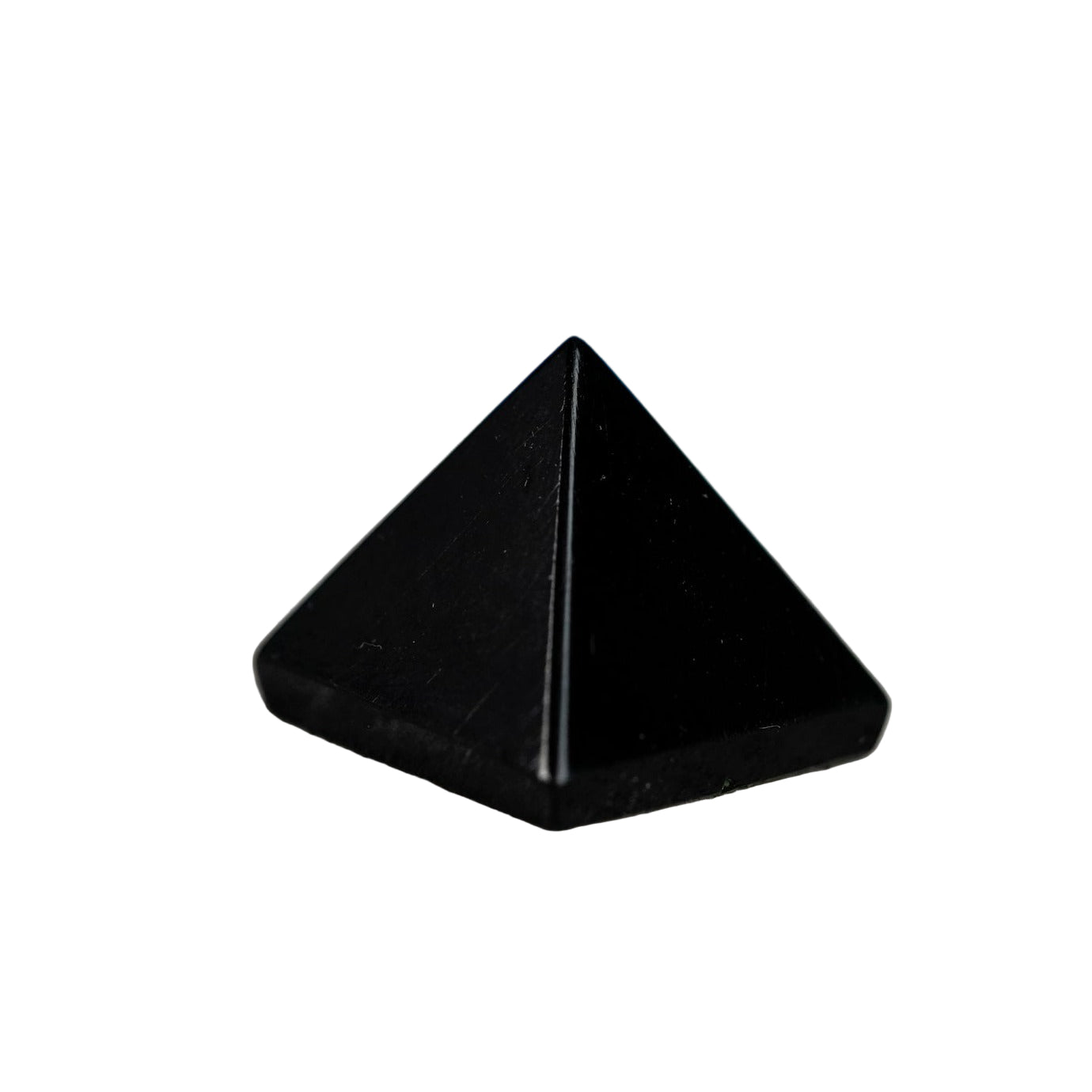 Black Obsidian Crystal Pyramid