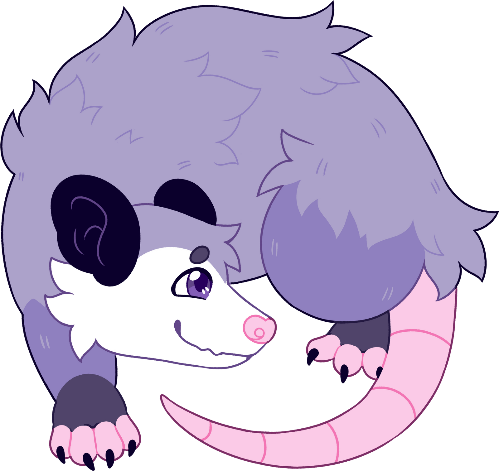 Pride Possum Stickers