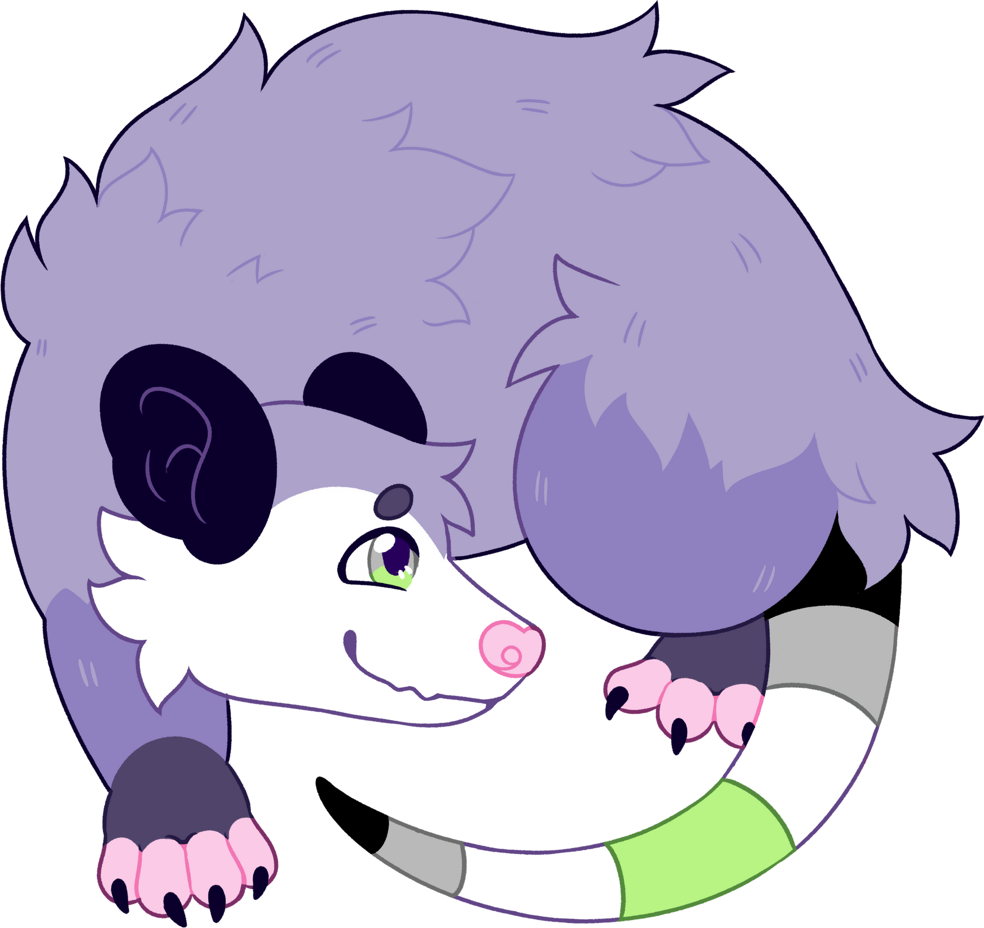 Pride Possum Stickers