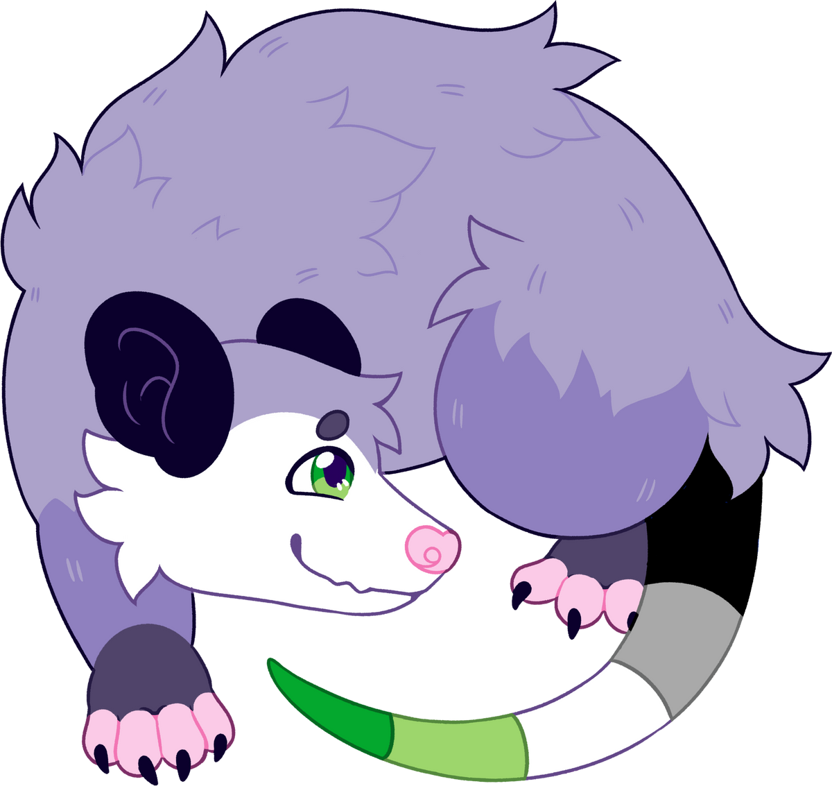 Pride Possum Stickers