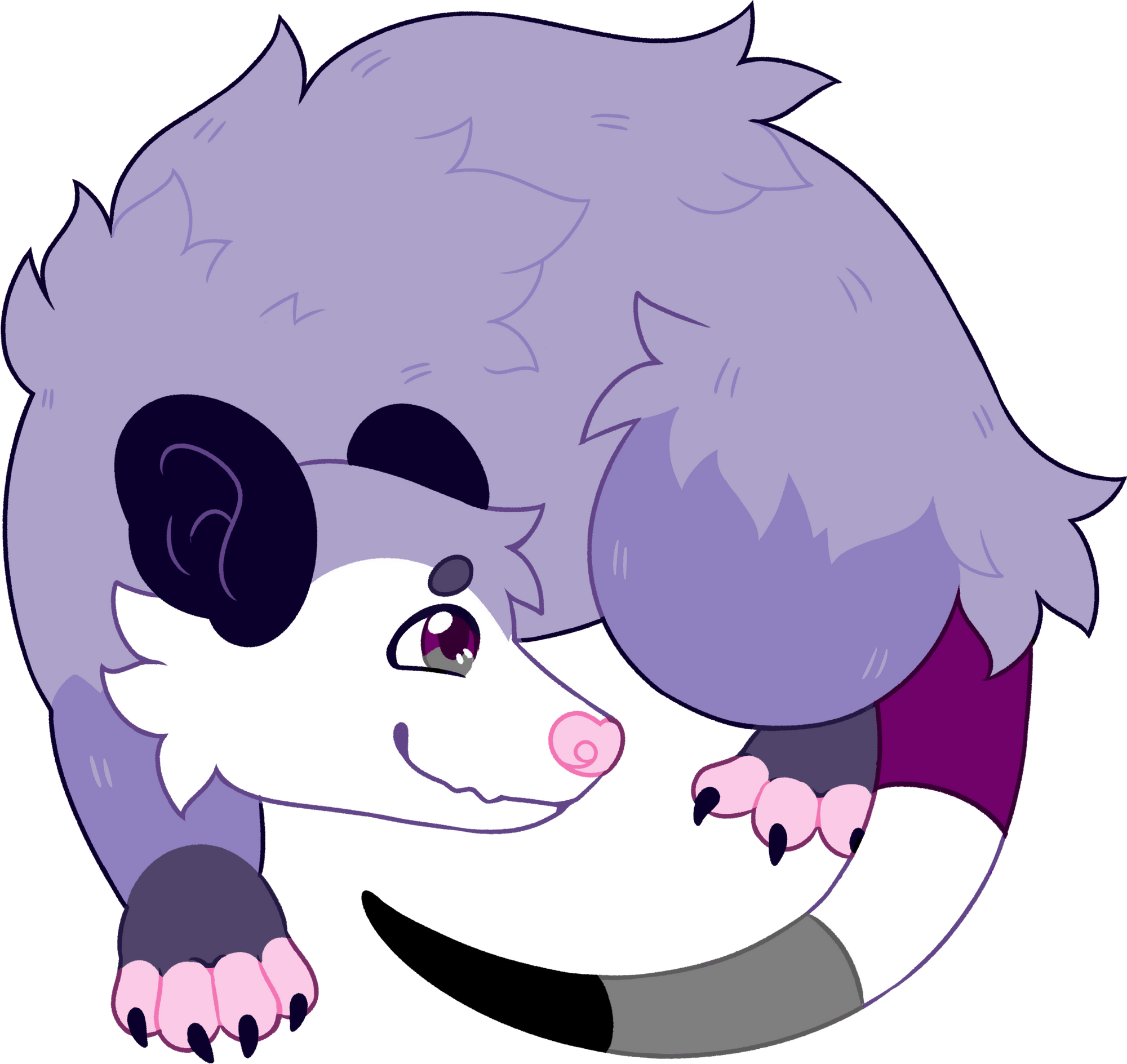 Pride Possum Stickers