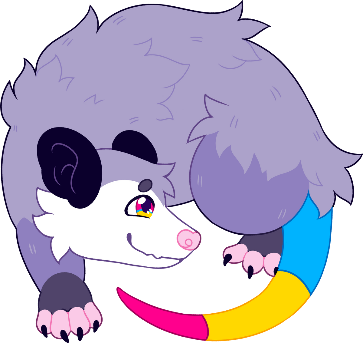 Pride Possum Stickers