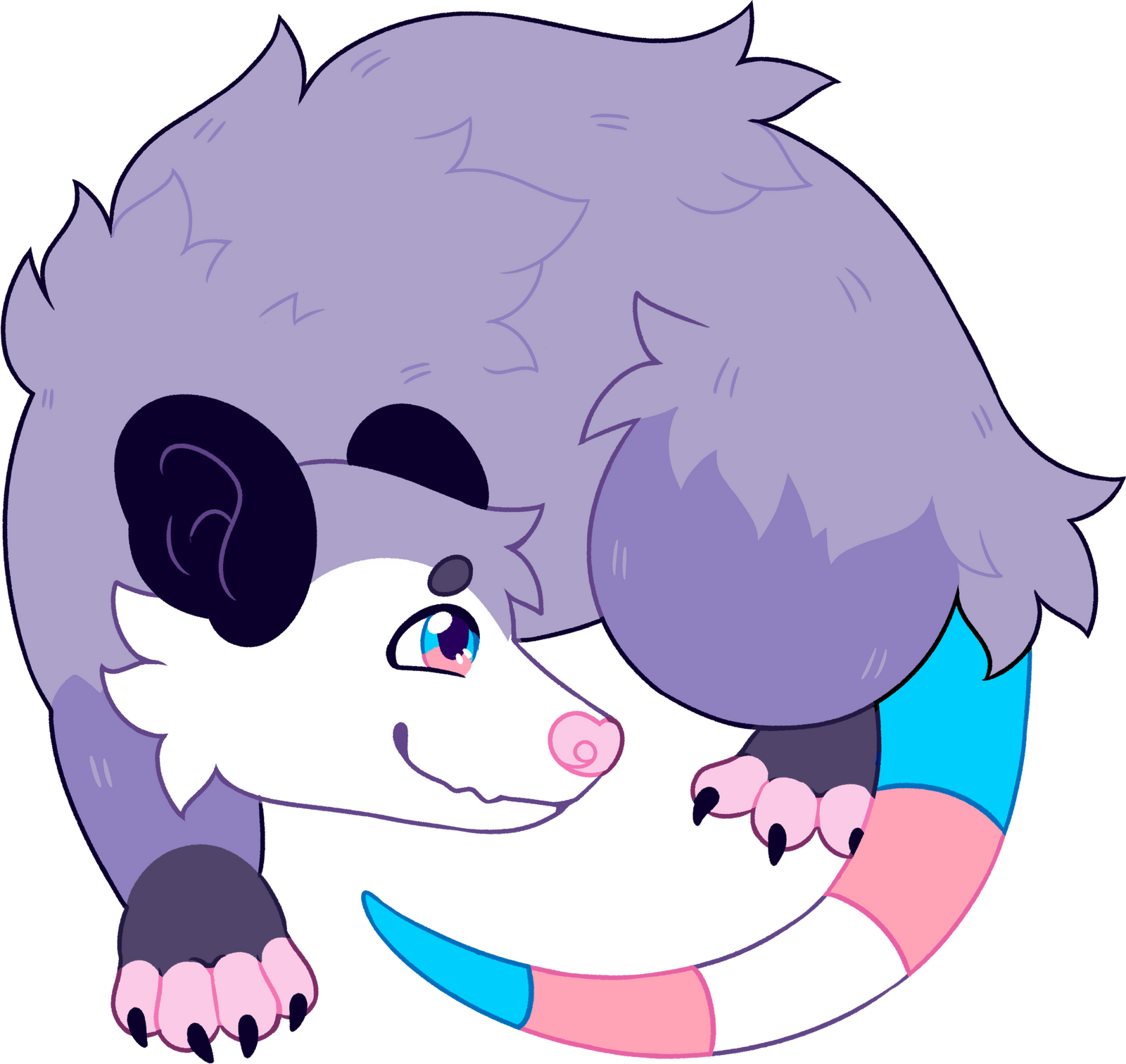 Pride Possum Stickers