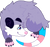 Pride Possum Stickers