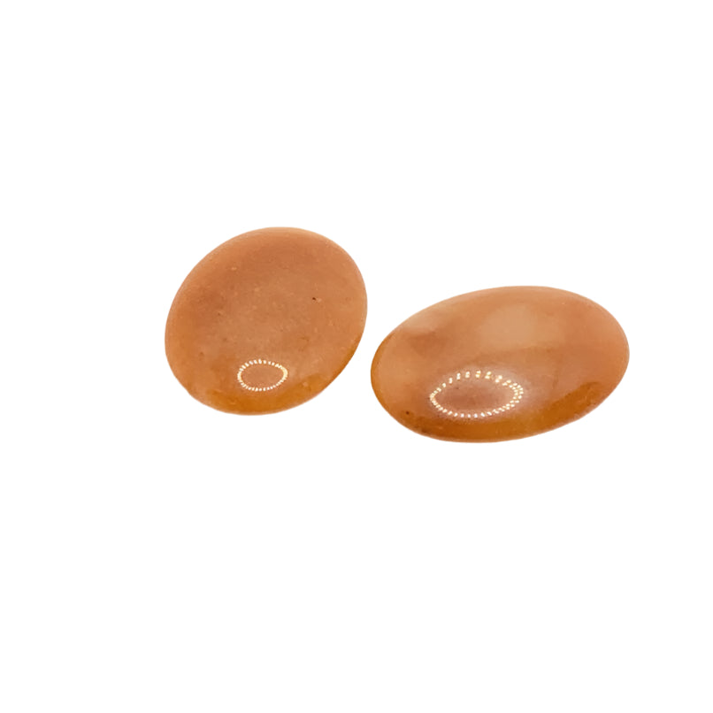 Orange Aventurine Palm Stone