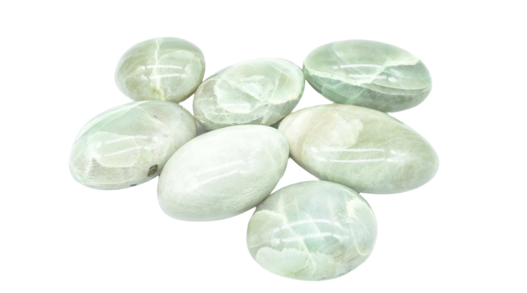Garnierite Palm Stones