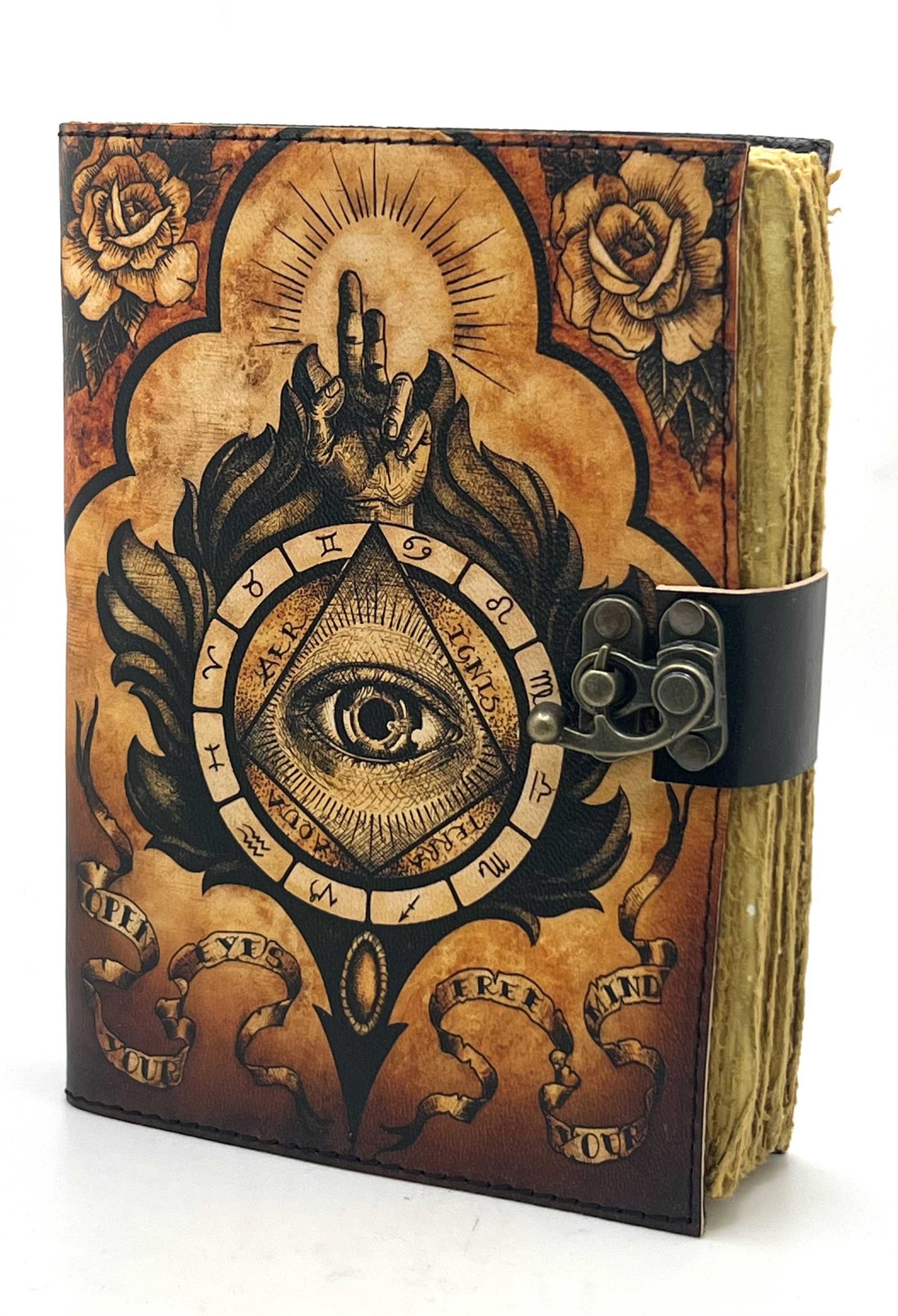 Leather Journals - Medium Printed