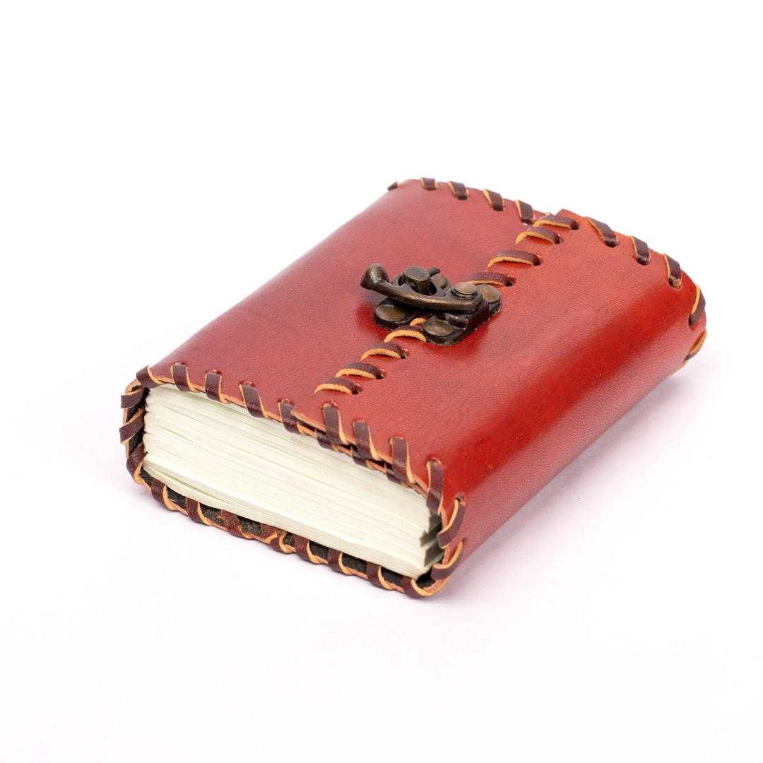 Leather Journal - Small Cognac