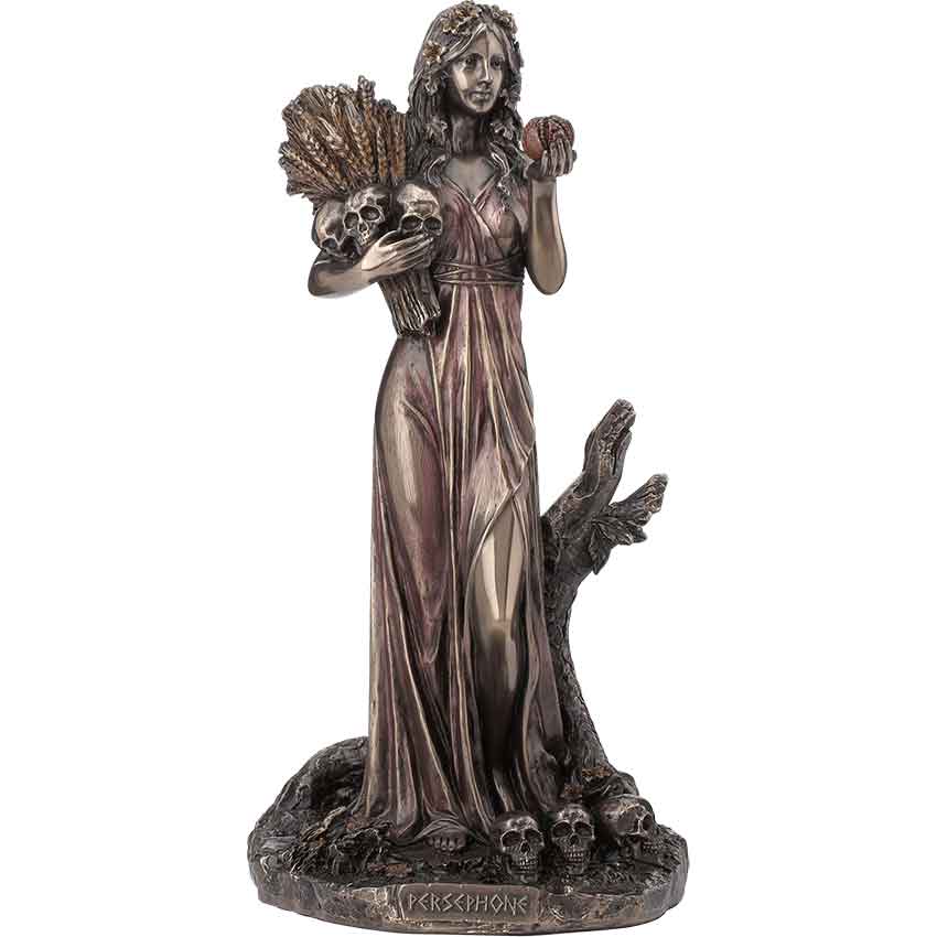 Persephone - Greek Goddess of Vegetation and the Underworld Statue 6"