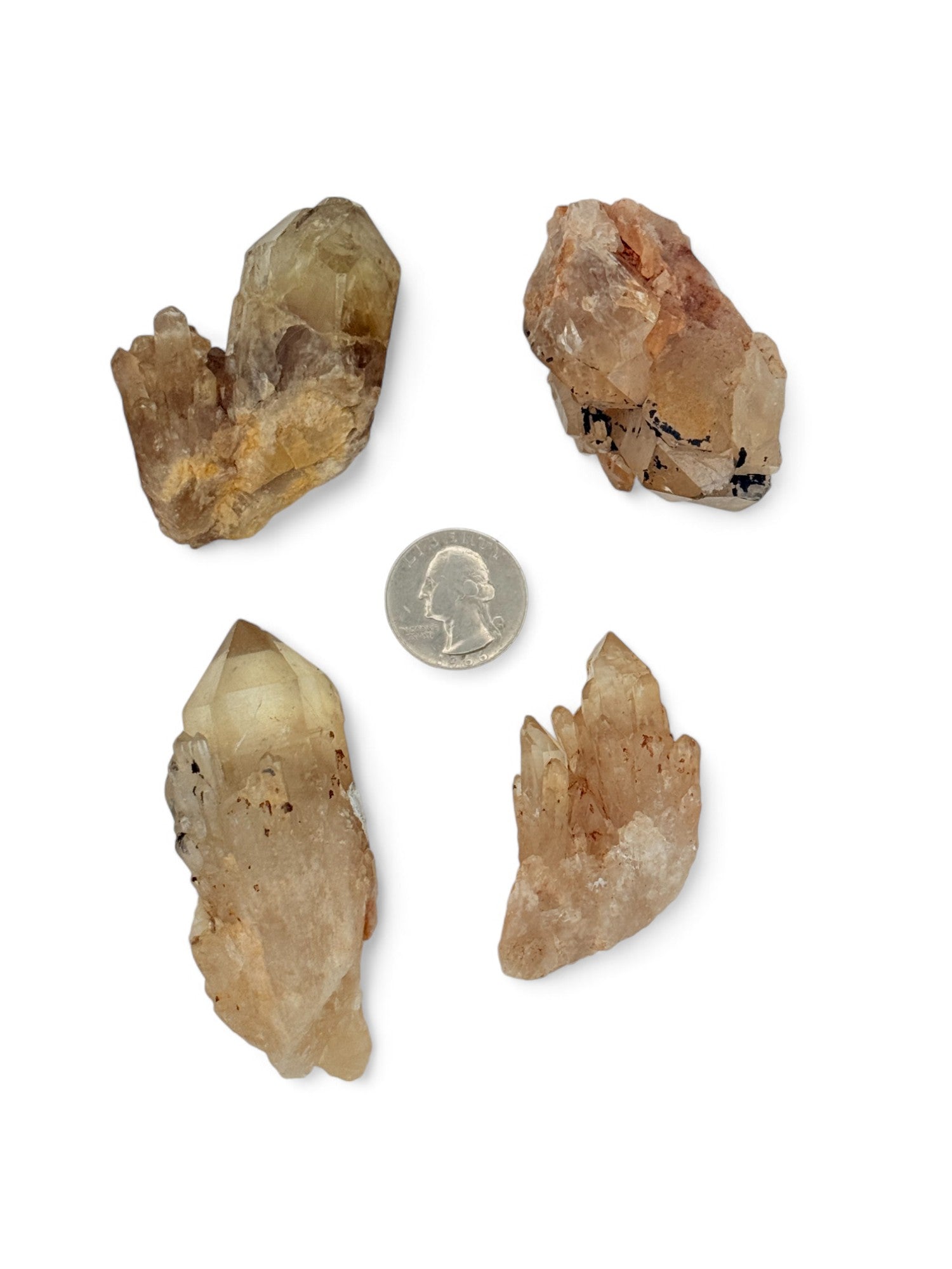 Congo Citrine Points (Natural Citrine)