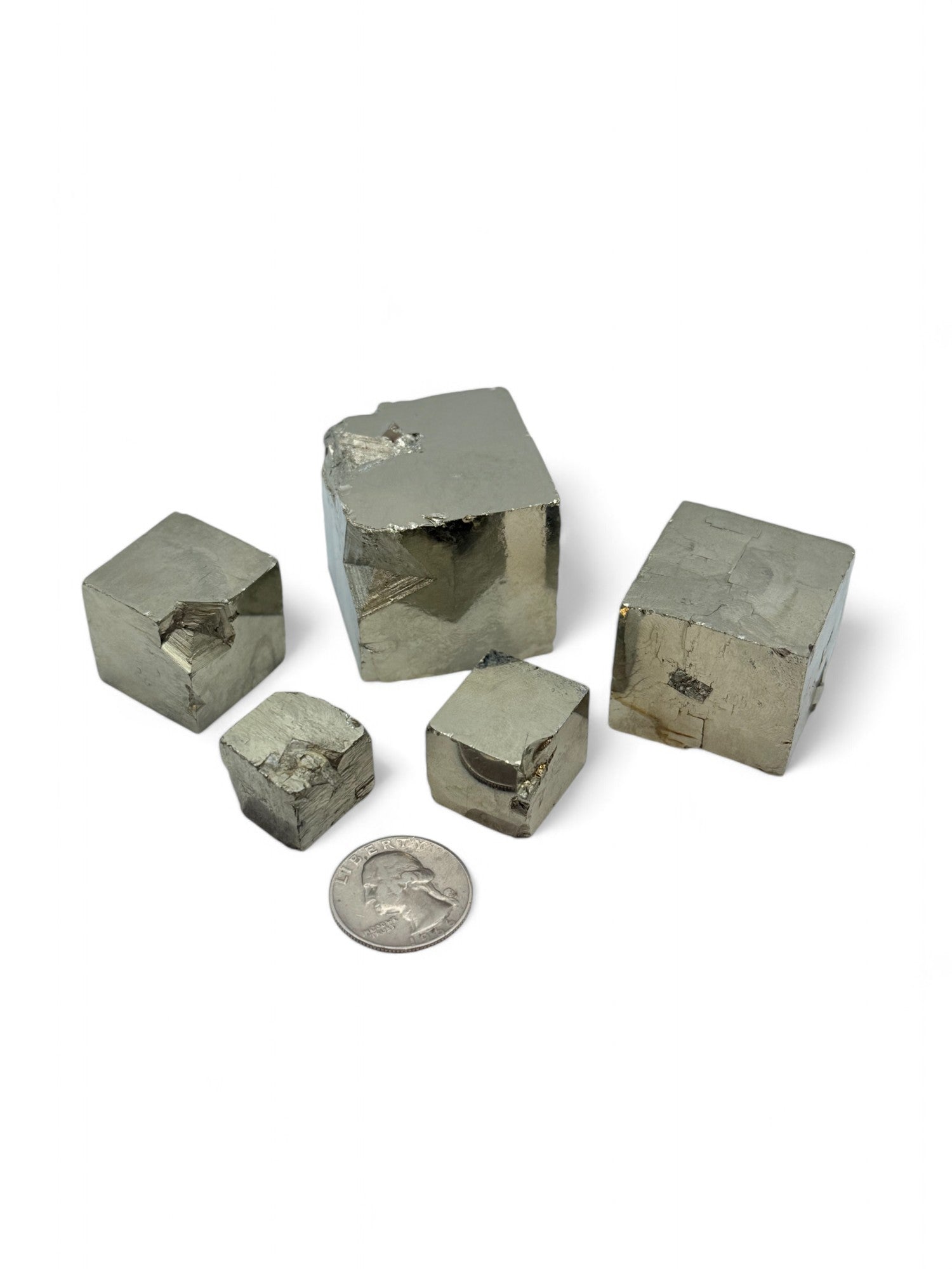 Pyrite Natural Cubes