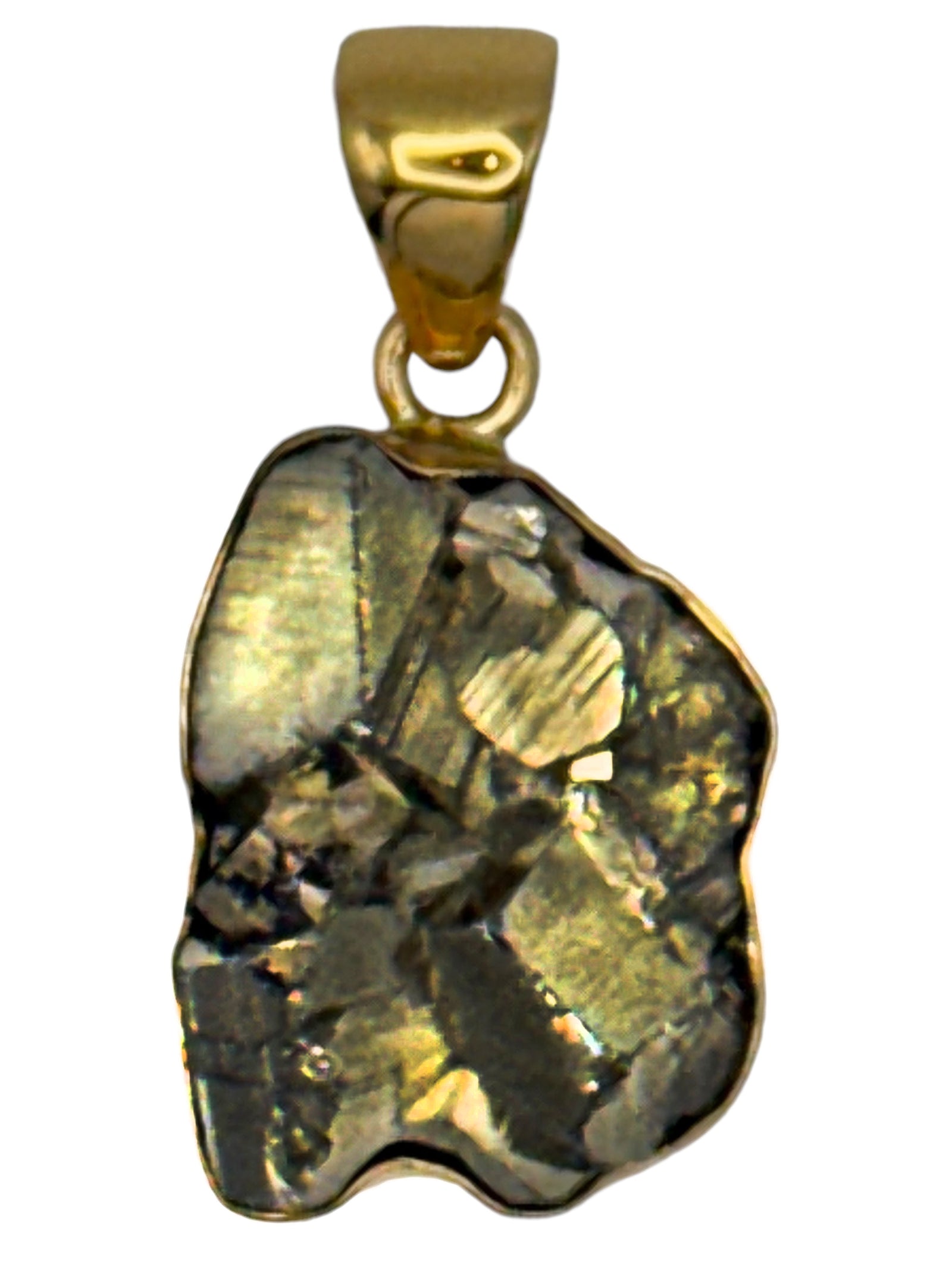 Alchemia Gold Pyrite Pendant