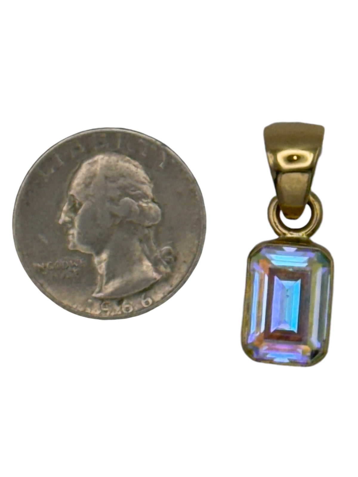 Alchemia Gold Mystic Topaz Pendant