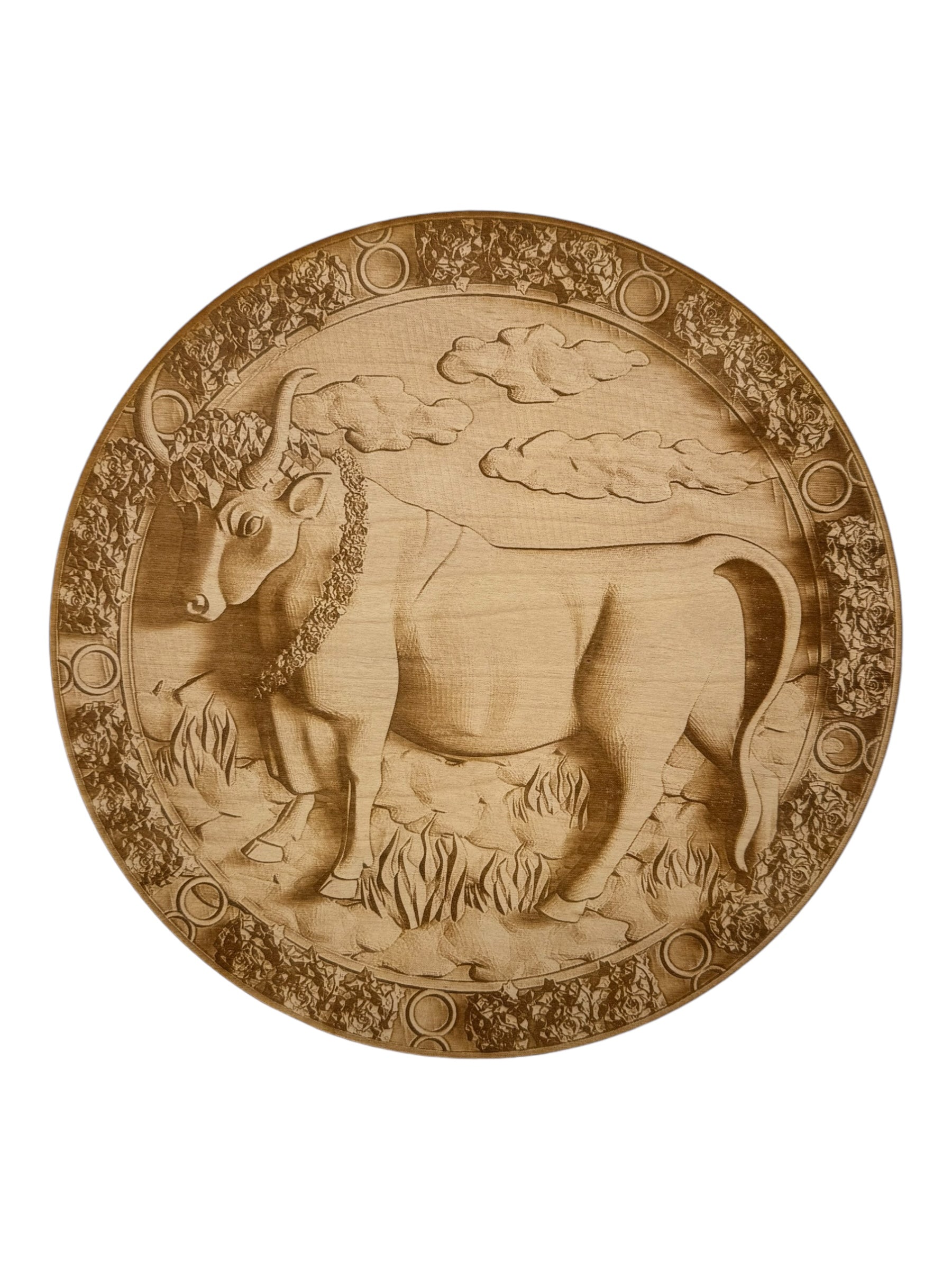 Taurus Crystal Grid Plate