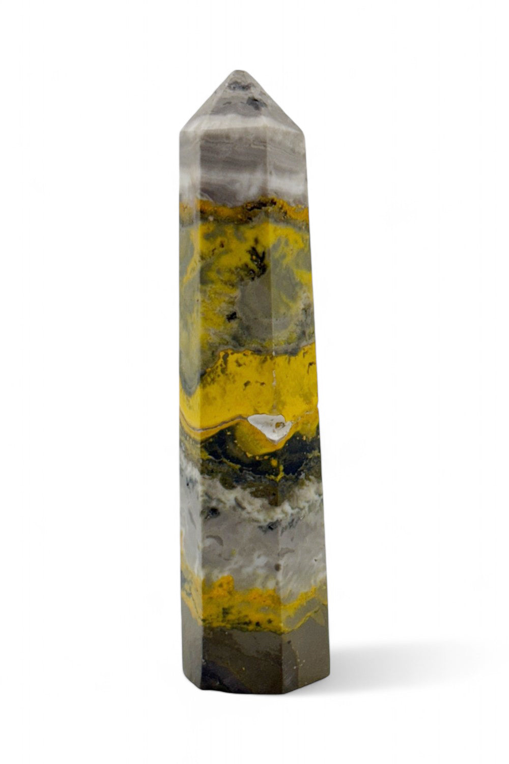 Crystal Towers Bumblebee Jasper