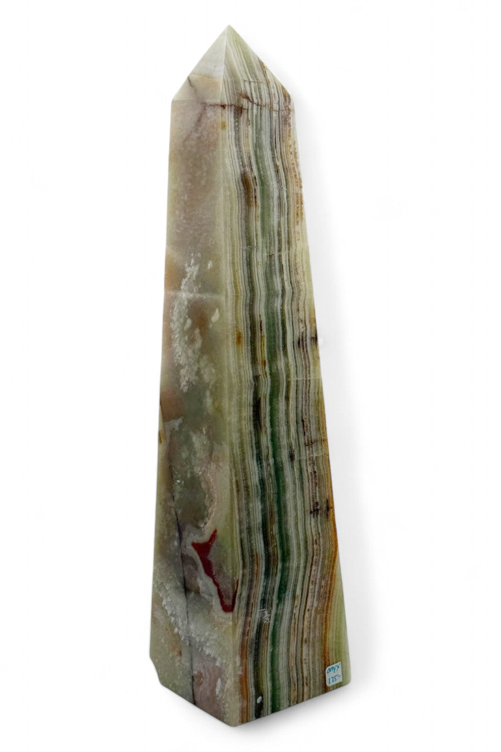 Green Onyx Crystal Tower