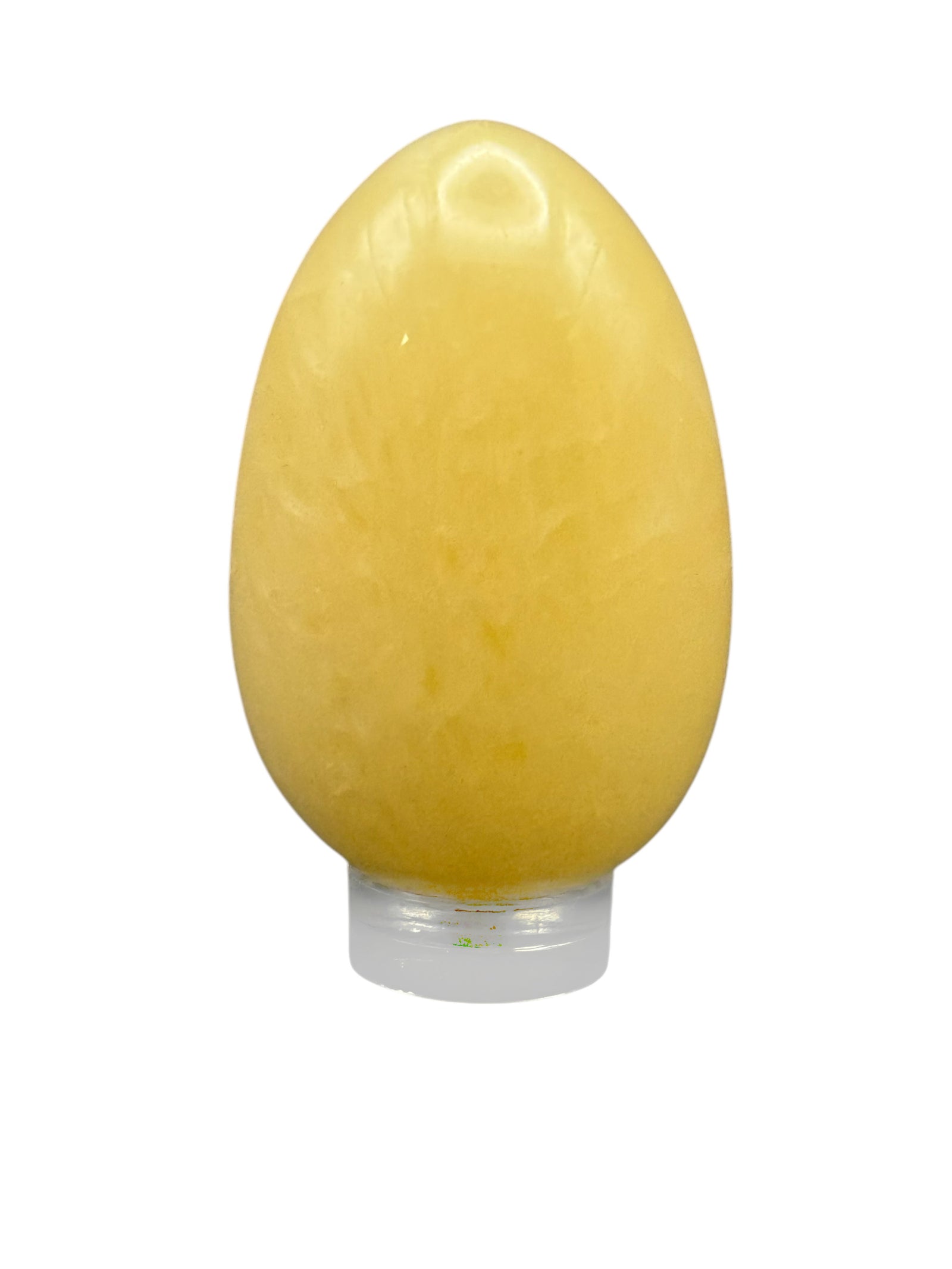 Crystal Egg Yellow Calcite