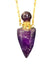 Crystal Perfume Bottle Necklace