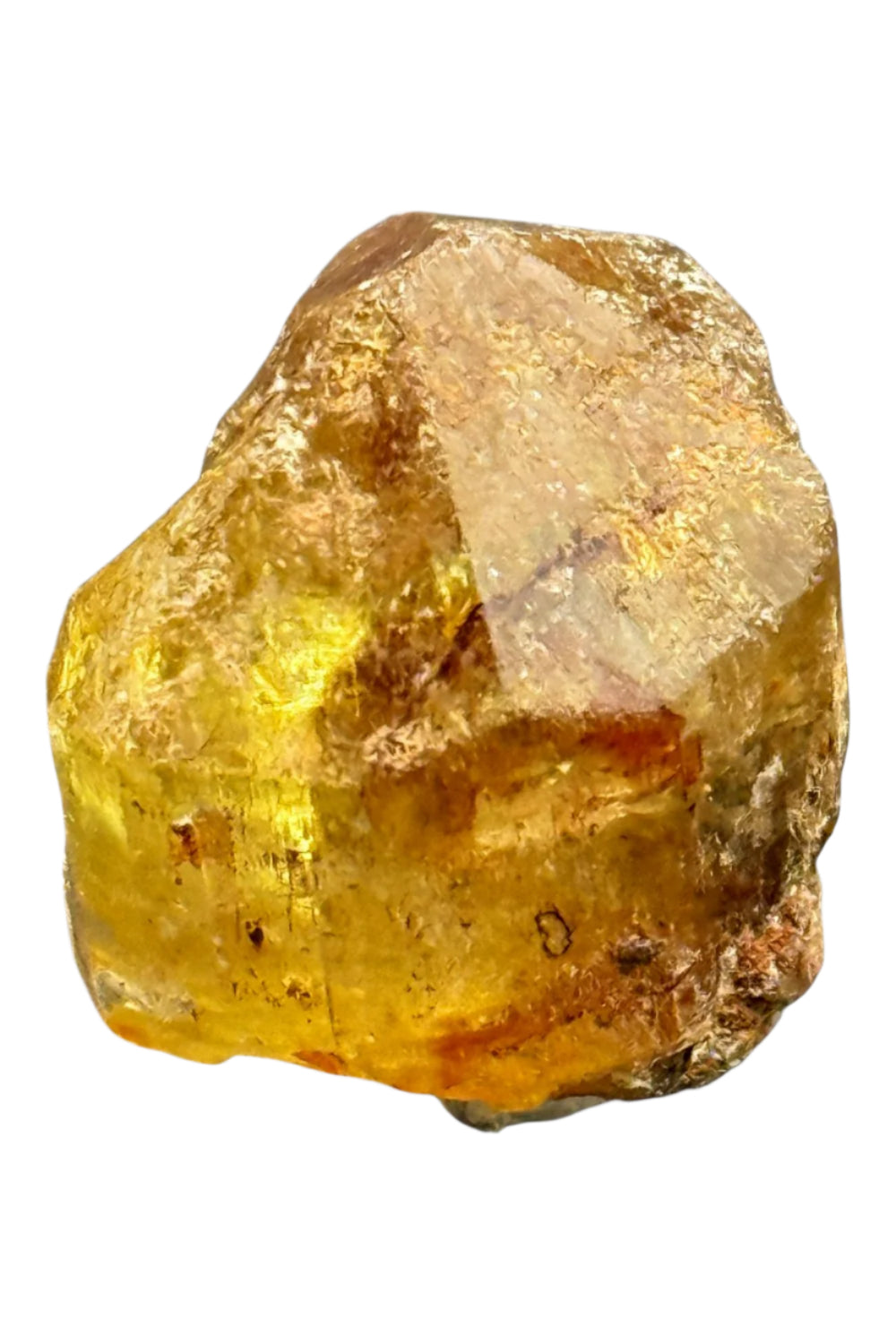 Yellow Apatite Point