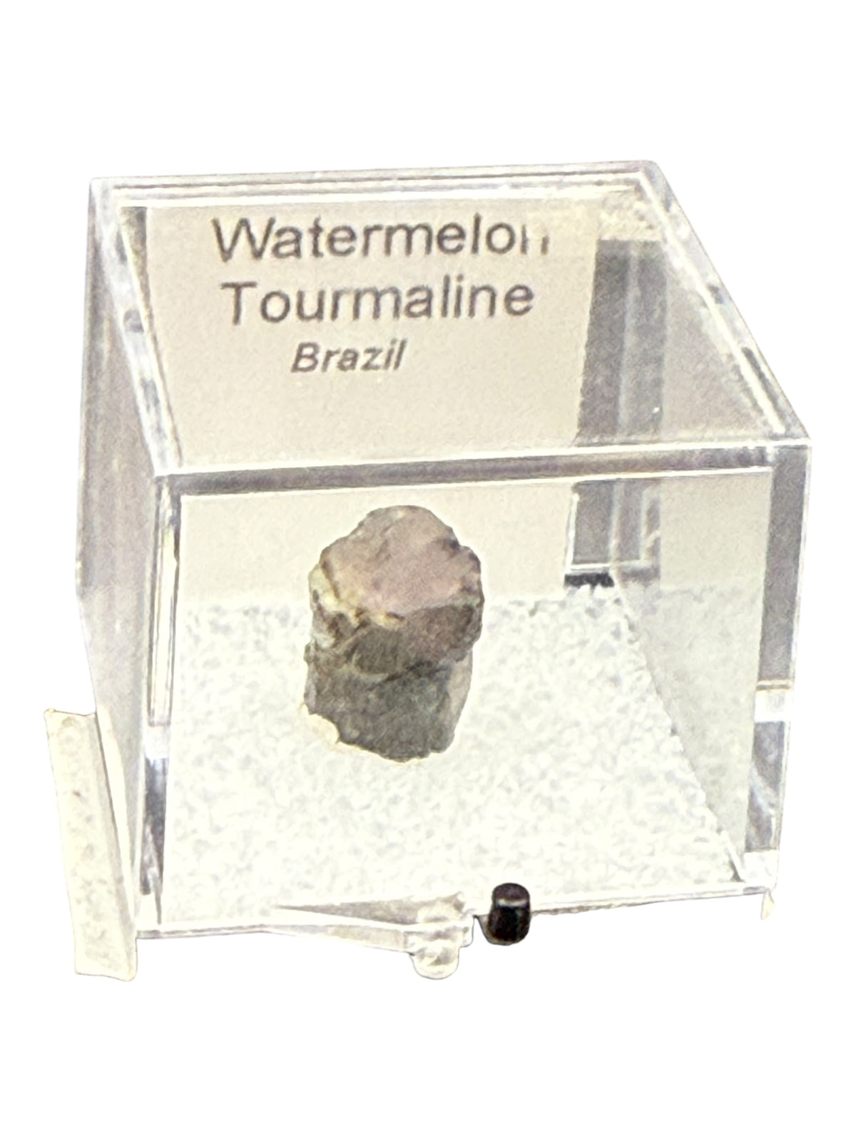 Watermelon Tourmaline Specimen in Perky Box