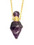 Crystal Perfume Bottle Necklace