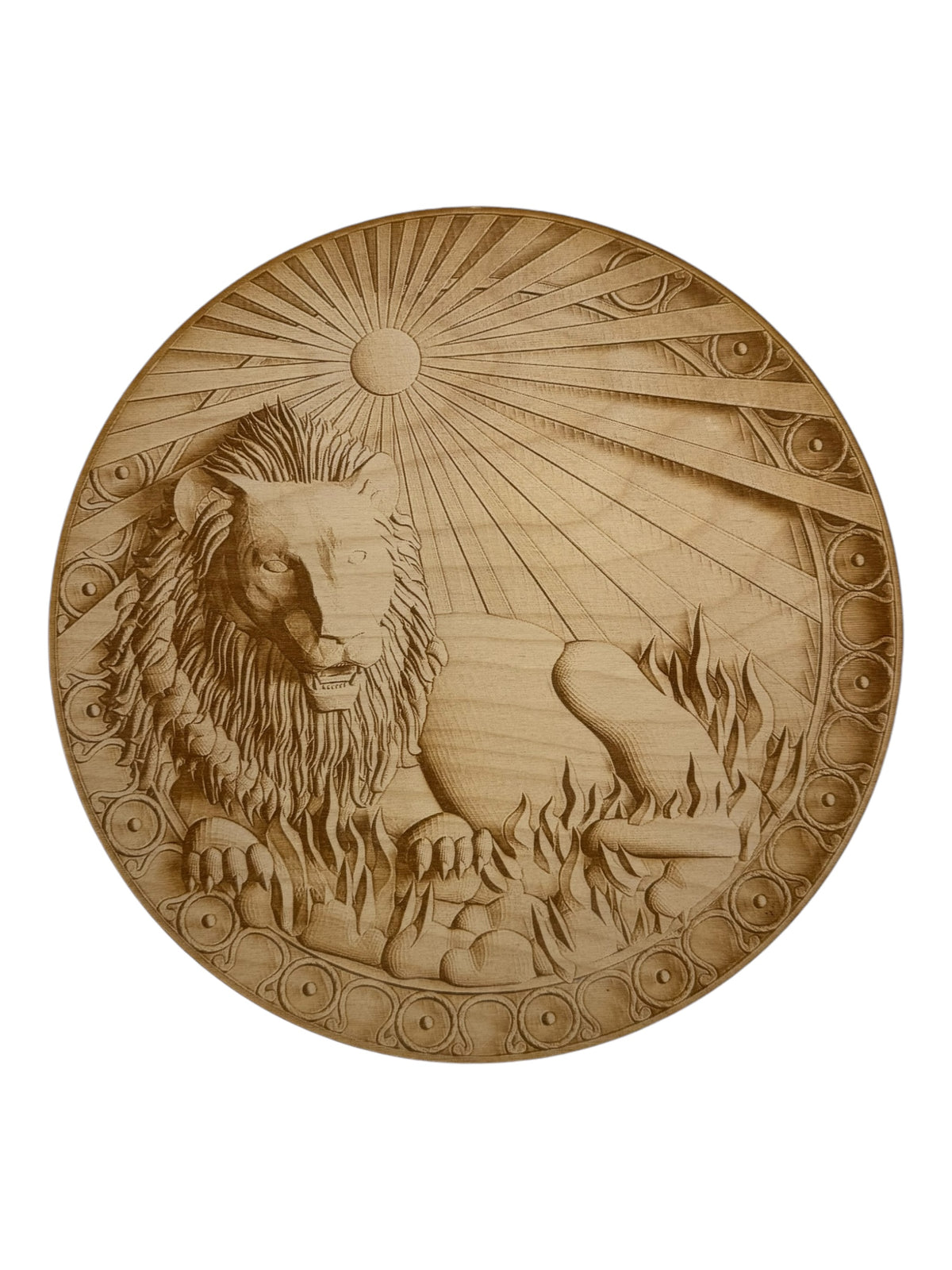 Leo Crystal Grid Plate
