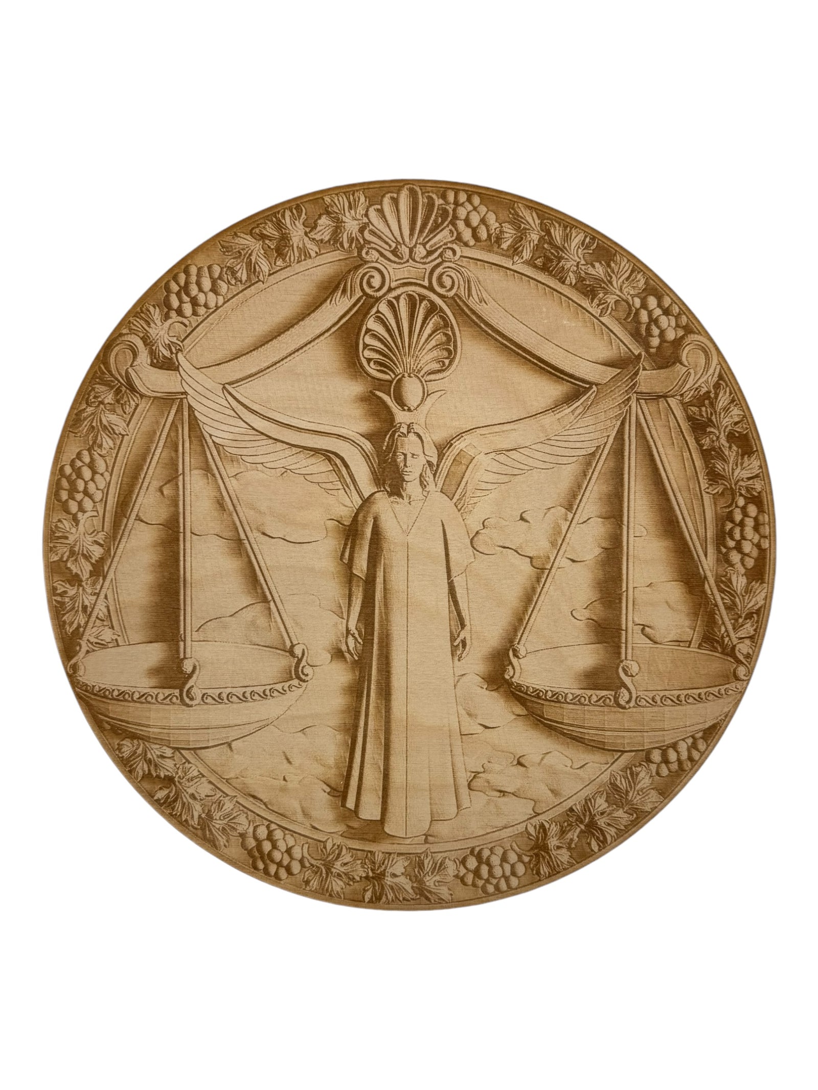 Libra Crystal Grid Plate