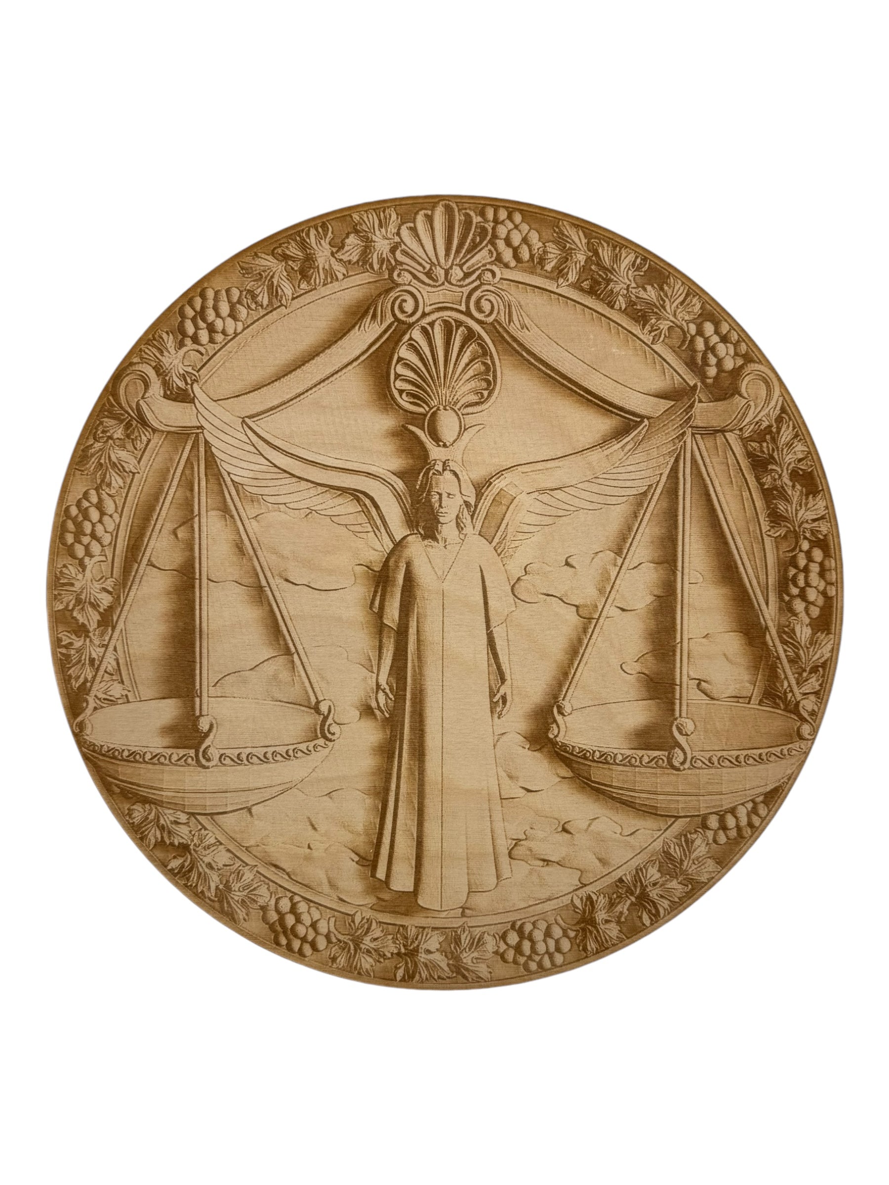 Libra Crystal Grid Plate
