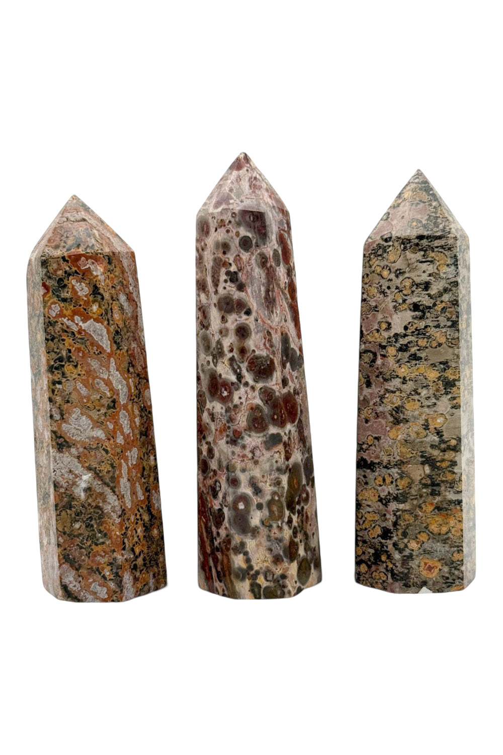 Crystal Towers Leopardskin Jasper