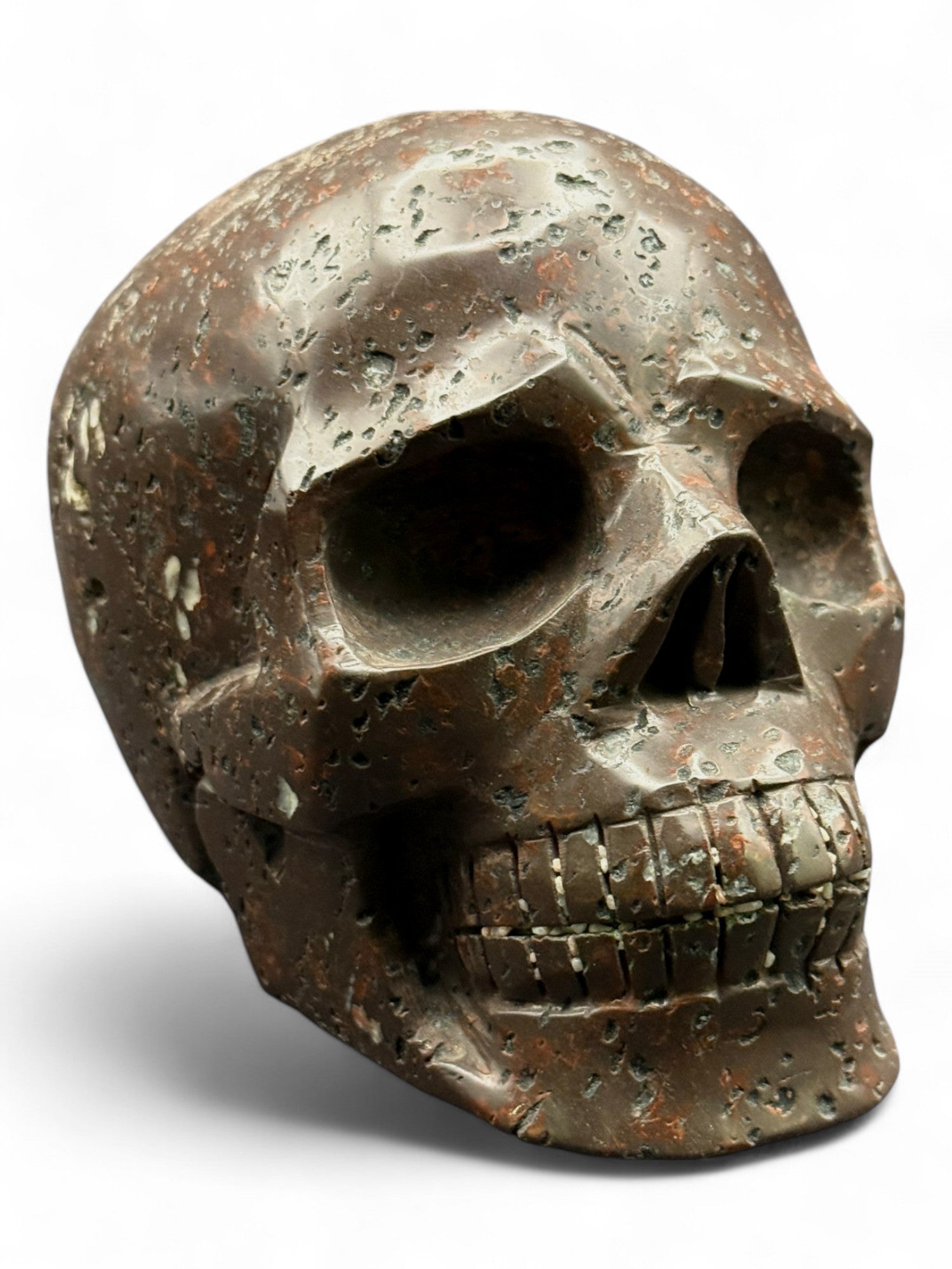 Crystal Skull Plum Jasper