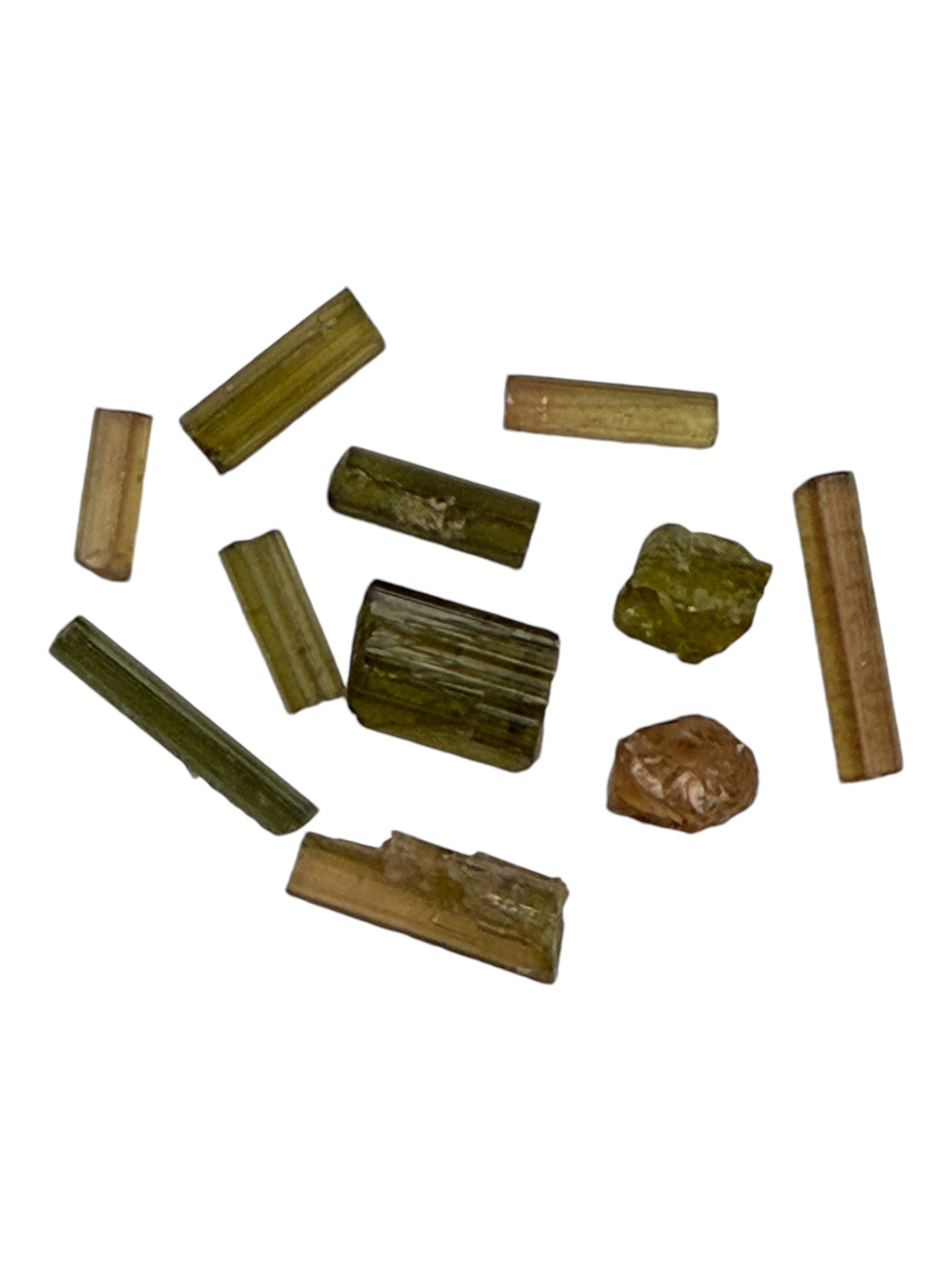 Green Tourmaline Rough