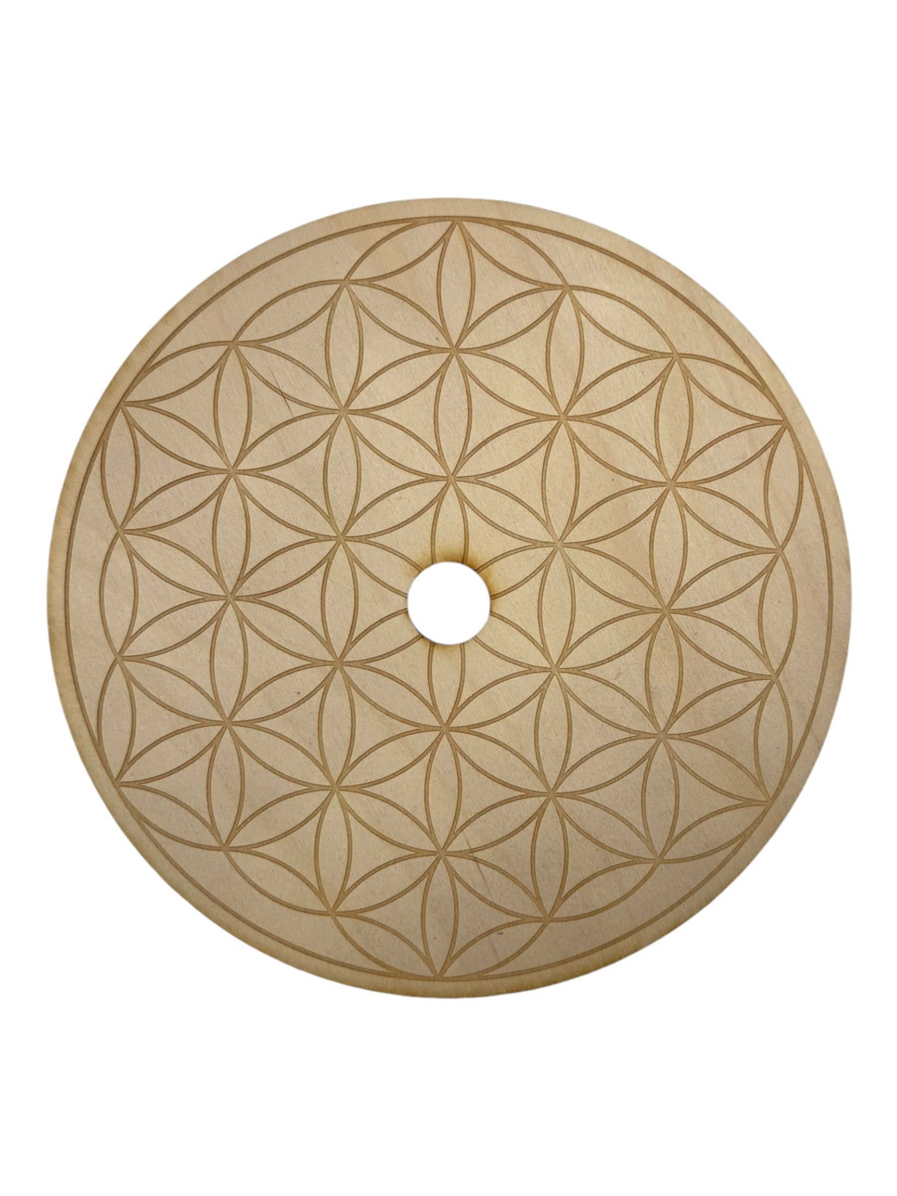 Flower of Life Crystal Grid Plate