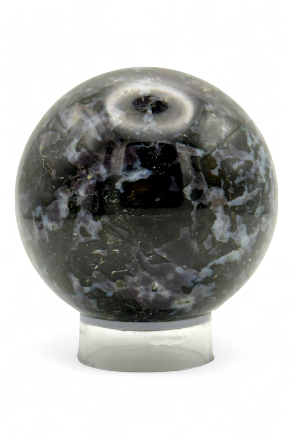 Crystal Sphere Indigo Gabbro