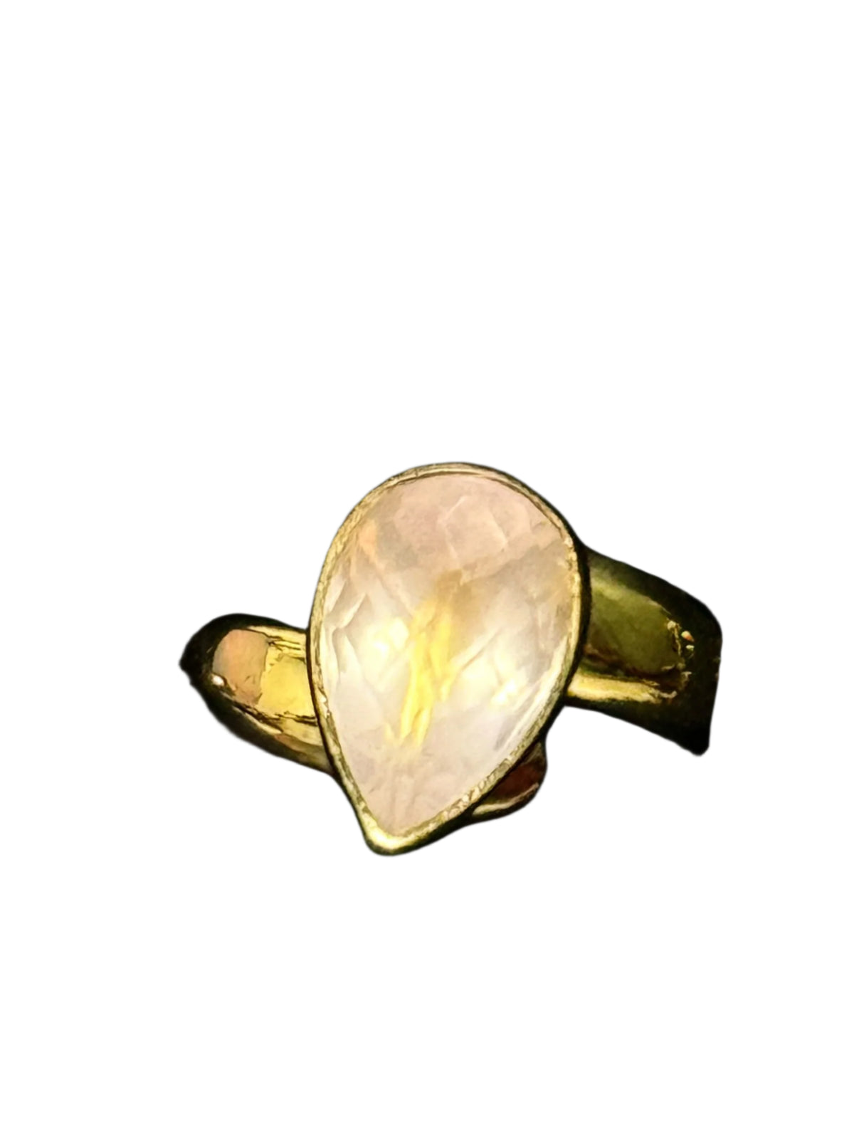 Rose Quartz Alchemia Gold Ring