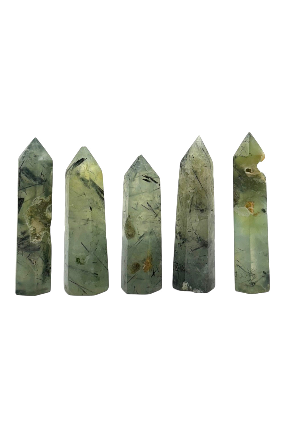 Crystal Towers Prehnite and Epidote