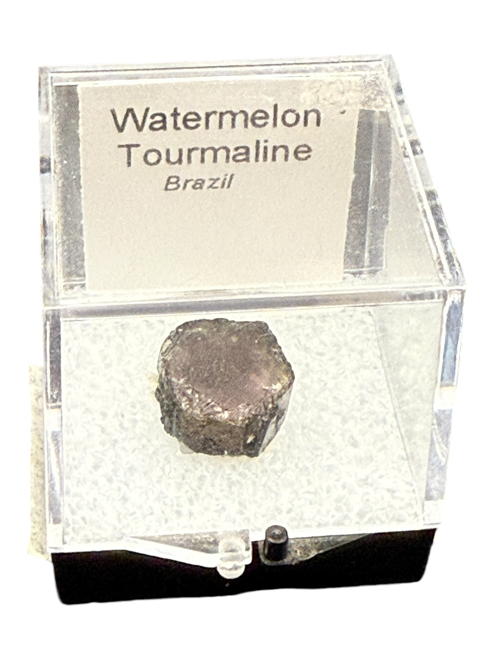 Watermelon Tourmaline Specimen in Perky Box
