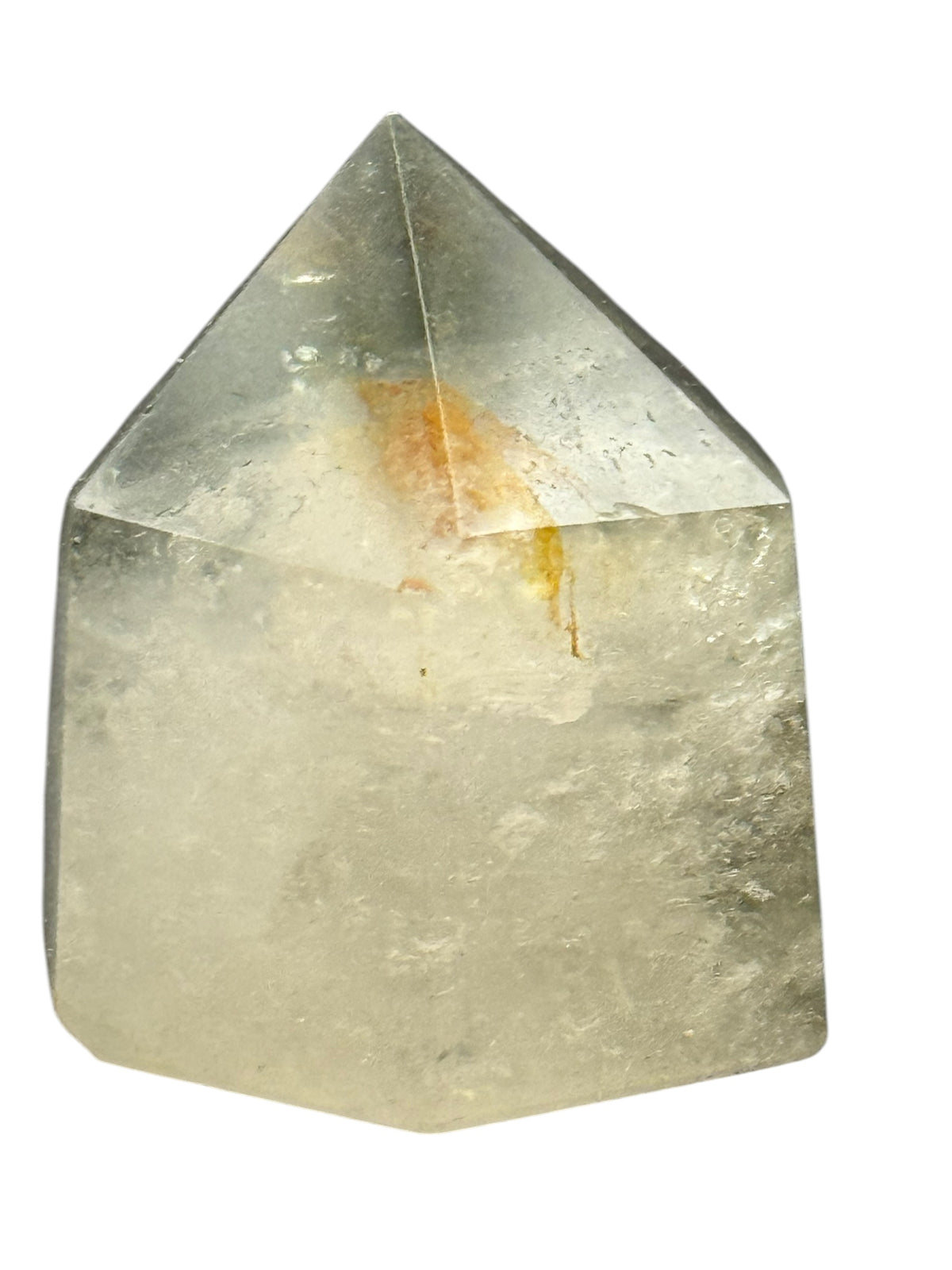 Clear Quartz Points with Chlorite